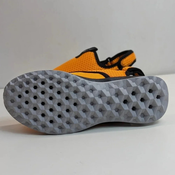 Bass Outdoor Hex Mesh Action Slide Sneakers in Orange Size 7 - Picture 6 of 10